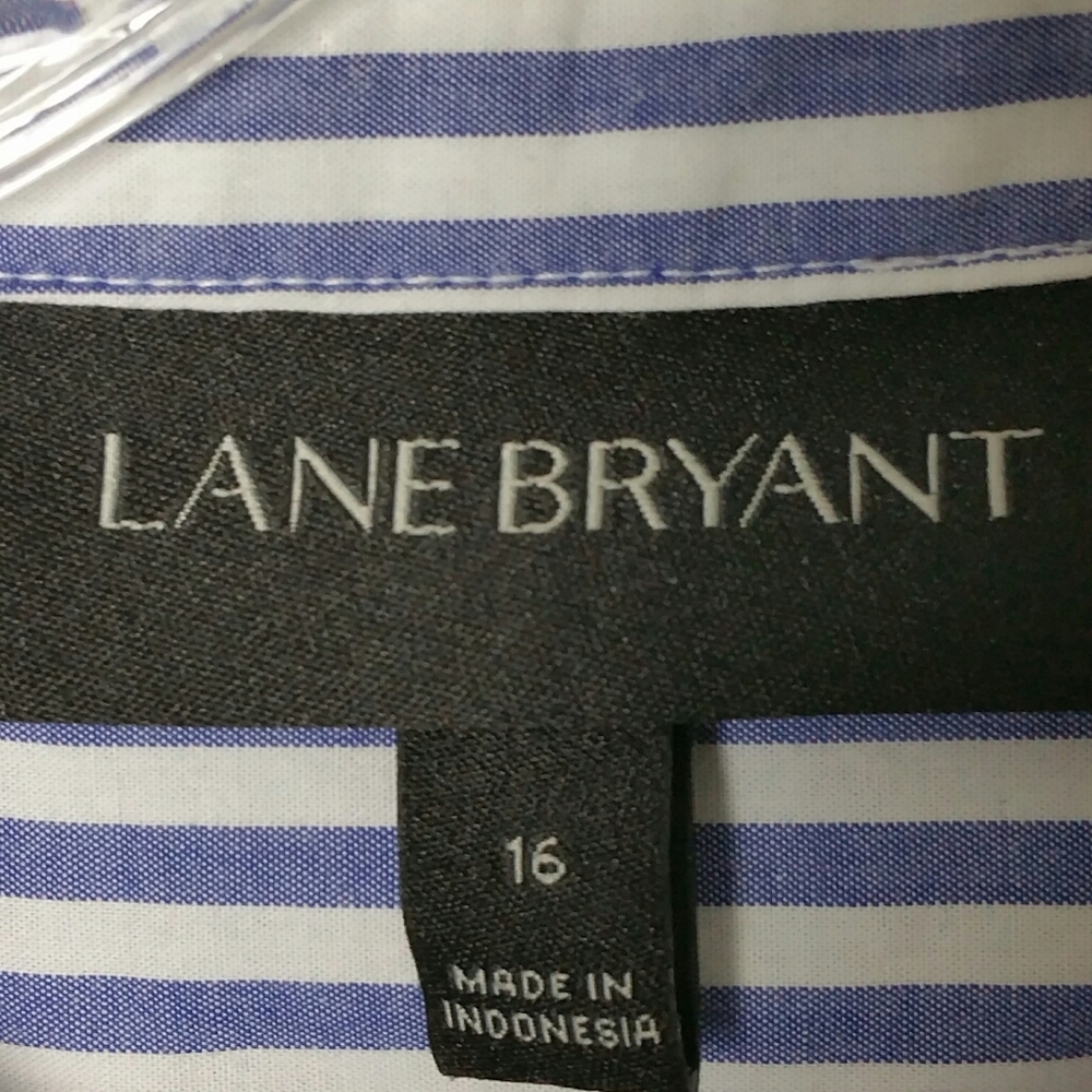 Lane Bryant Sleeveless Button Up Popover size 16 - Picture 7 of 8